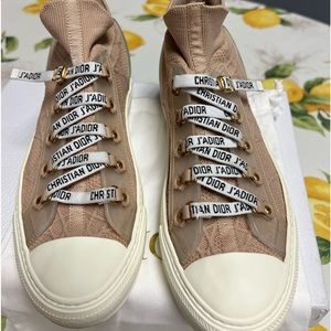 Walk’n’Dior Cannage Knit hight top sneakers